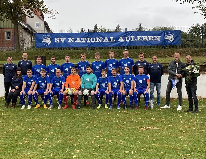 Neue Trikots f&uuml;r den SV National Auleben (Foto: A. Liesegang)