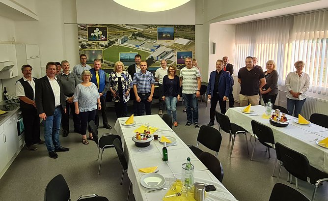 Besichtigung der Firma SONLUX Sondershausen durch die MIT (Foto: Holger Klein)