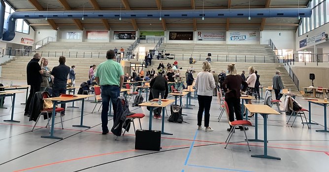 Kurz vorm Start des Kreistages (Foto: oas) Kurz vorm Start des Kreistages (Foto: oas)