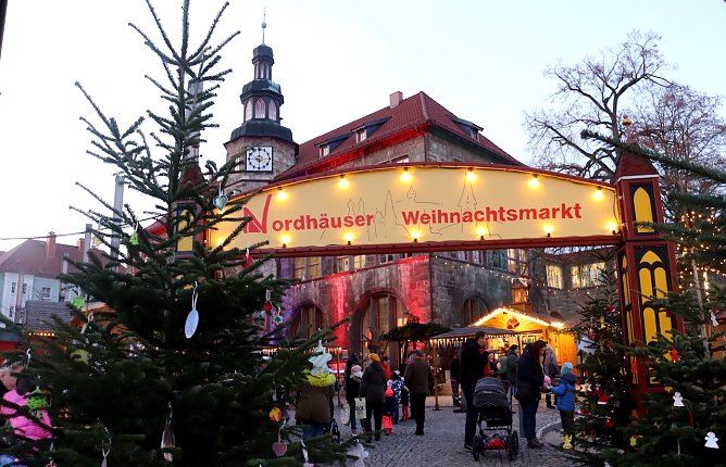 Nordh&auml;user Weihnachtsmarkt: Hier am Aar wird der Einlass sein (Foto: &copy;Stadtverwaltung Nordhausen)