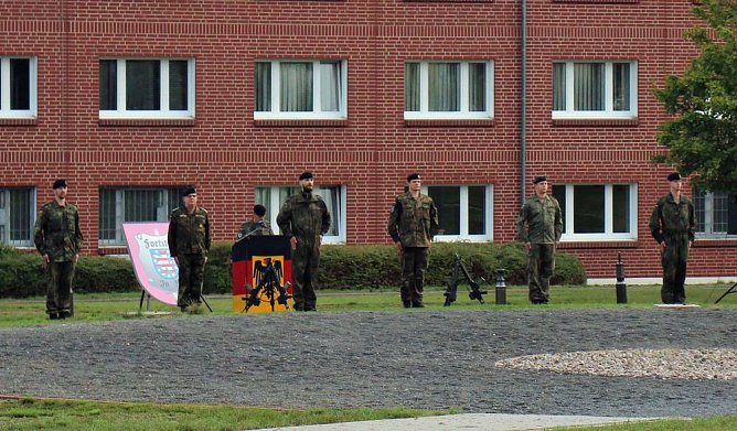 Panzerkompanie in Bad Frankenhausen verabschiedet  (Foto: Karl-Heinz Herrmann)