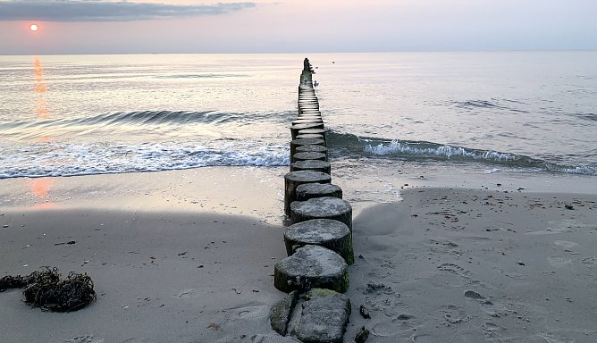 Sonnenuntergang in Fischland/Darß (Foto: oas) Sonnenuntergang in Fischland/Darß (Foto: oas)