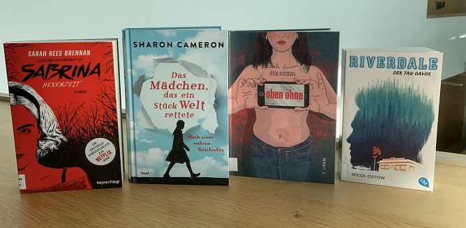 Frisches Lesefutter f&uuml;r Jugendliche in der Stadtbibliothek (Foto: Stadtverwaltung Nordhausen)