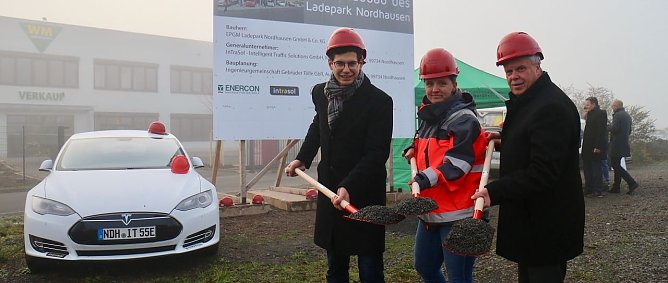 Spatenstich im Dezember 2018 (Foto: nnz-Archiv)