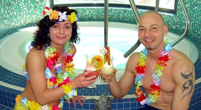 Da macht Schwitzen Spa&szlig;... (Foto: Badehaus)