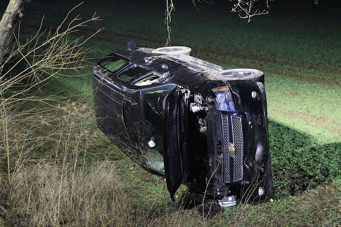 Wildunfall bei R&uuml;digsdorf (Foto: S.Dietzel)