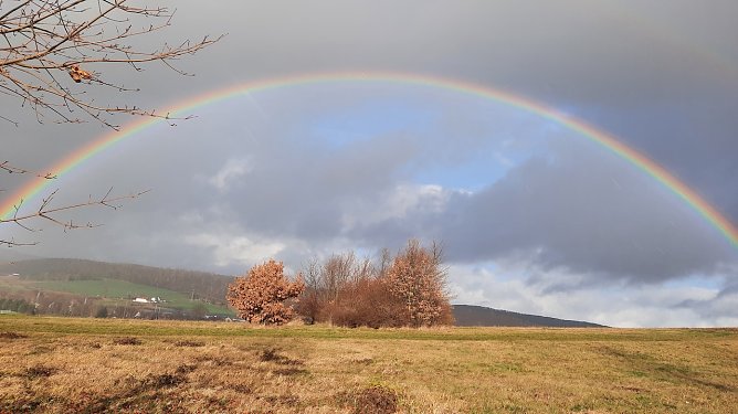 Regenbogen bei Bernterode (Foto: M.Hause)