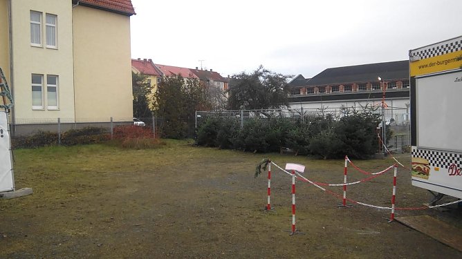 Die Freifl&auml;che zwischen Burgermeister im Westen  und der H&auml;userreihe im Osten gibt was her. Vielleicht k&ouml;nnte auf dieser einmal ein Wohnhaus stehen.  (Foto: Anton Adlerauge)