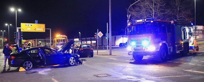 Unfall am Taschenberg (Foto: S. Dietzel)