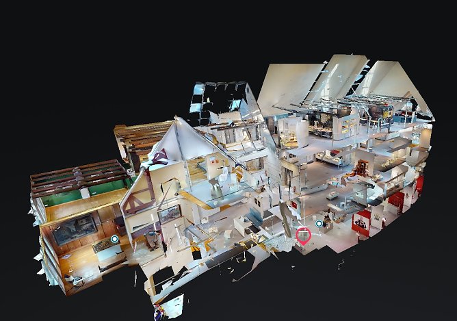  Virtueller Grundriss des Museums Flohburg (Foto: Harzer Tourismusverband )