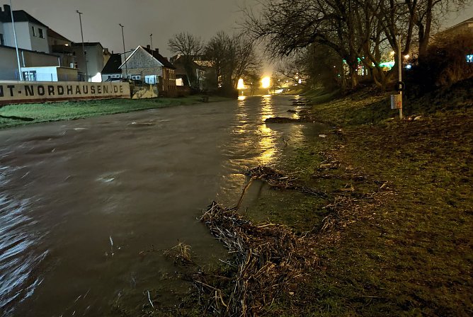 Zorge gestern Abend um 22 Uhr (Foto: Peter Blei) Zorge gestern Abend um 22 Uhr (Foto: Peter Blei)