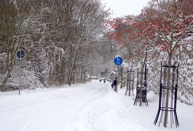 Nordhausen im Schnee  (Foto: HG Backhaus)