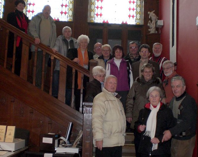 Besichtigt (Foto: H. Urban)