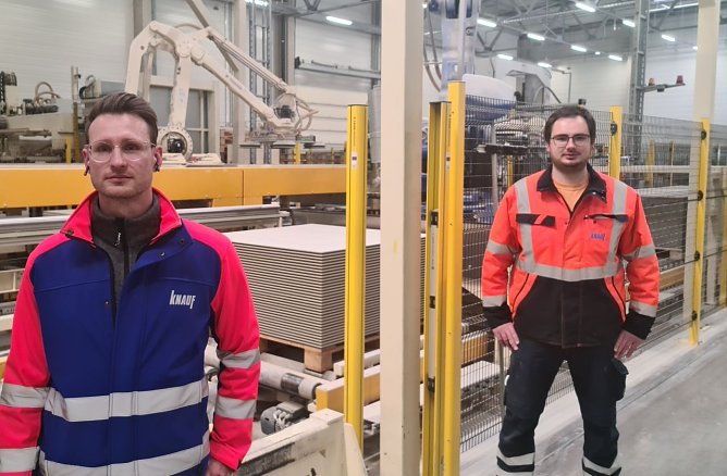 Robert M&uuml;ller (links), Robert Eckermann (Foto: Knauf)