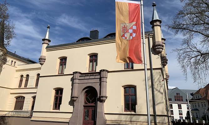 Das Nordh&auml;user Landratsamt in der Grimmelallee (Foto: oas)