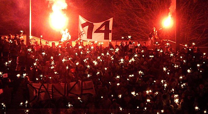 Brennen wird das Stadion (Foto: rk)