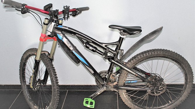 Diese gestohlene Fahrrad wurde sicher gestellt (Foto: PI NDH)