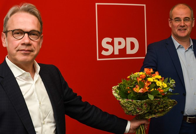 Georg Maier mit Matthias Jendricke (Foto: SPD Th&uuml;ringen)