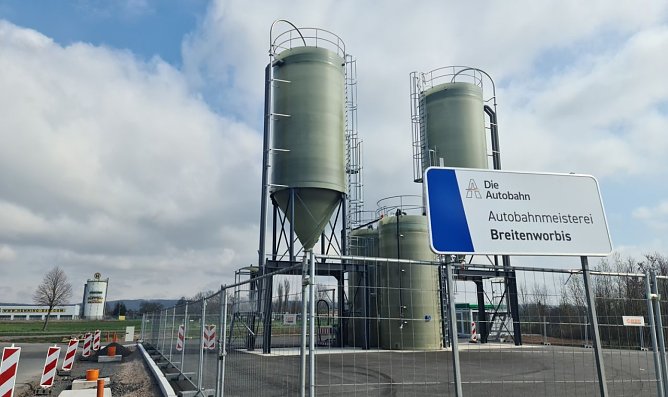 Neuer Winterdienst-St&uuml;tzpunkt bei Urbach. (Foto: nnz)