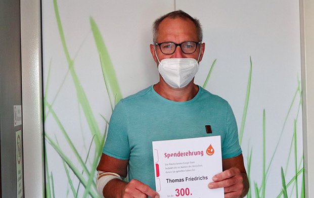 Plasmaspenden in der Rautenstar&szlig;e (Foto: N.Khurana )