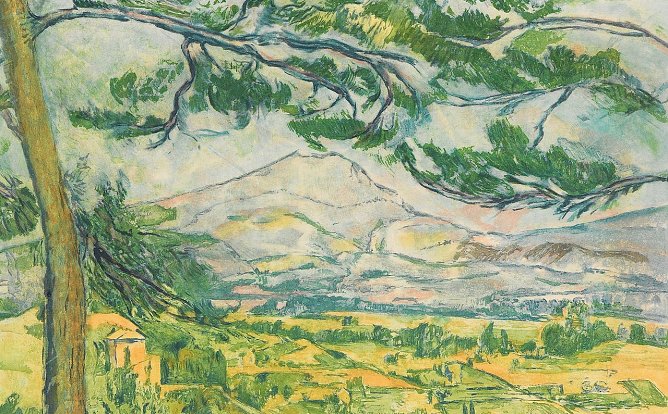 Eines der Ausstellungsst&uuml;cke stammt vom franz&ouml;sischen Impressionisten Paul Cezanne (Foto: S.Hinsching)