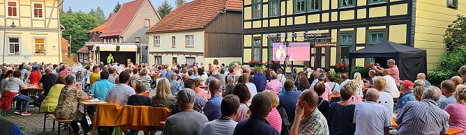 Neustadt im August 2020 - Uwe Steimle war zu Gast (Foto: nnz)