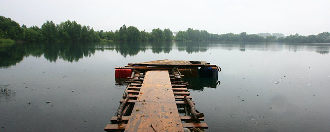 Leider nicht erlaubt: Camp am M&ouml;wensee wurde aufgel&ouml;st (Foto: S. Dietzel)