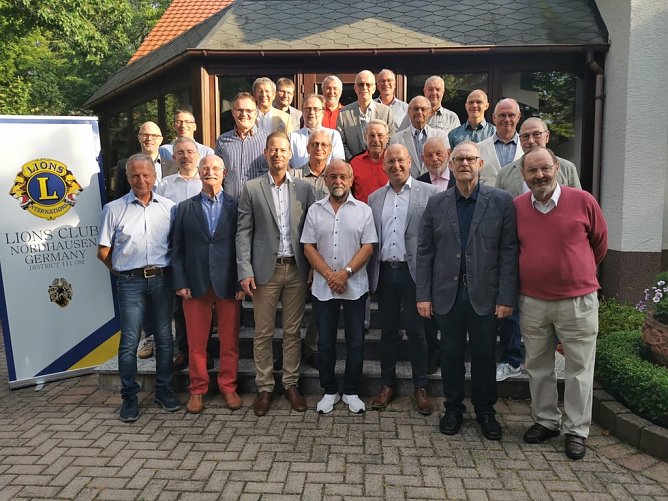 Endlich wieder in persona: der Lions Club Nordhausen kam wieder zusammen (Foto: Lions Club Nordhausen)