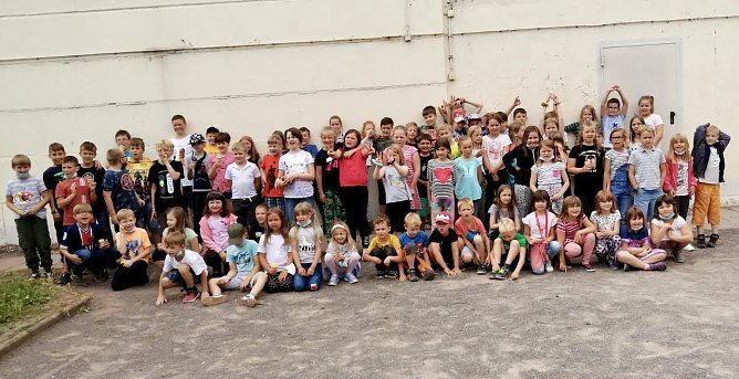 Die Grundsch&uuml;ler aus G&ouml;rsbach (Foto: GS G&ouml;rsbach)