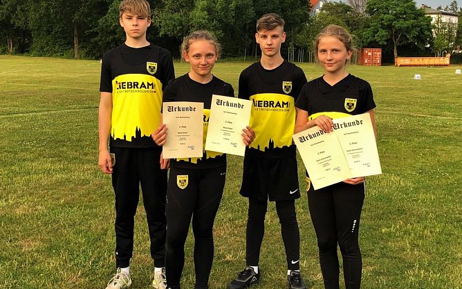 Leichtathletik-Nachwuchs des LV Altstadt (Foto: L.Kirchberg)