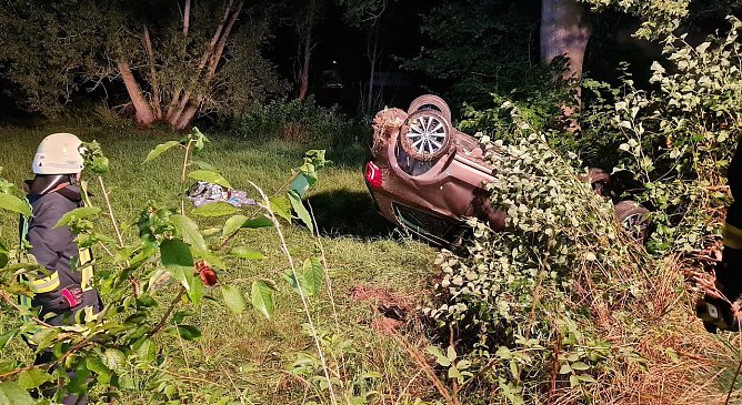 Unfall bei Liebenrode (Foto: S.Dietzel)