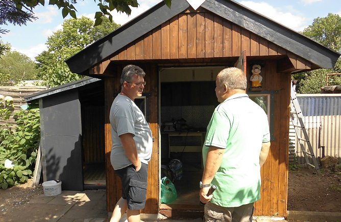 Besichtigt (Foto: Werner Schumann)