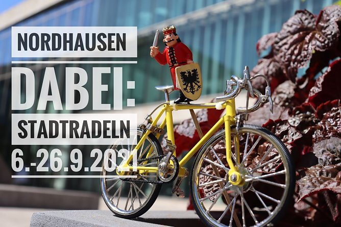 Wieder mit dabei: Nordhausen nimmt an der Aktion "Stadtradeln" teil (Foto: Stadtverwaltung Nordhausen)