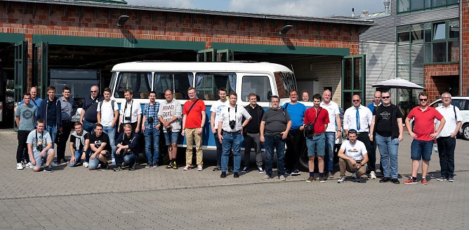 Die Teilnehmer der Fahrt (Foto: M.Ehlers) Die Teilnehmer der Fahrt (Foto: M.Ehlers)