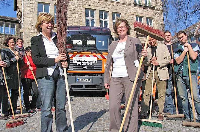 Politisch korrekt: Rinke links, Klaan rechts (Foto: psv) Politisch korrekt: Rinke links, Klaan rechts (Foto: psv)