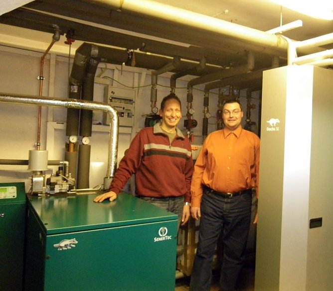 Ein Dachs im Keller (Foto: privat) Ein Dachs im Keller (Foto: privat)