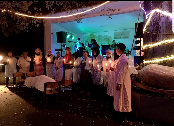 Auf dem Festplatz unter den Linden  (Foto: G. Meinecke)