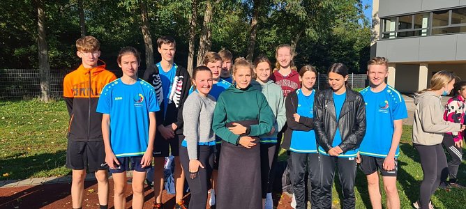 Herder's Leichtathleten (Foto: Heike Roeder) Herder's Leichtathleten (Foto: Heike Roeder)