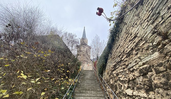 Sprühregen und viele Wolken (Foto: oas) Sprühregen und viele Wolken (Foto: oas)