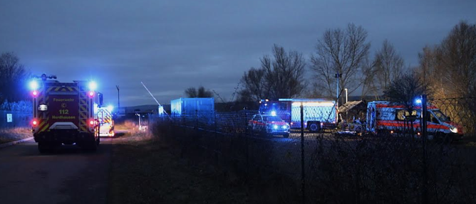 T&ouml;dlicher Tauchgang am Sundh&auml;user See (Foto: S. Dietzel)