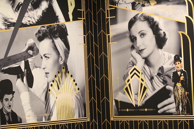 Immer pr&auml;sent neben den sch&ouml;nen Frauen: der unvergleichliche Charlie Chaplin, Namensgeber des Restaurants (Foto: Eva Maria Wiegand)