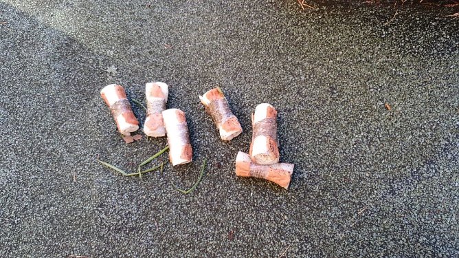 Hundeköder in der Jahnstraße entdeckt (Foto: privat) Hundeköder in der Jahnstraße entdeckt (Foto: privat)