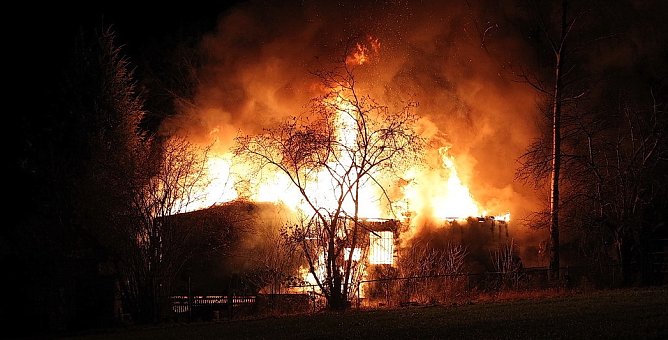 Brandstiftung an zwei Gartenlauben in Bleicherode? (Foto: S.Dietzel)