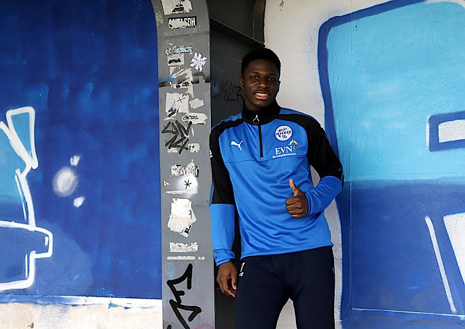 Seni Facinet Sylla hat eine neue sportliche Heimat gefunden (Foto: M.Liedke) Seni Facinet Sylla hat eine neue sportliche Heimat gefunden (Foto: M.Liedke)