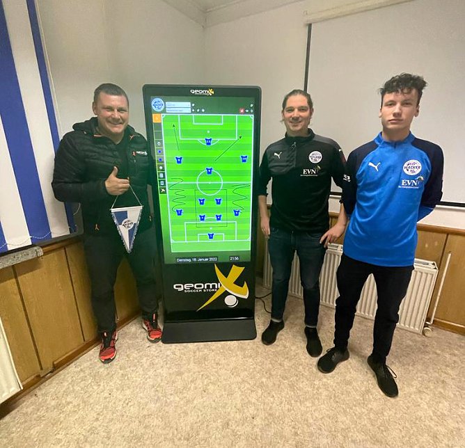 Digitales Flipchart� f&uuml;r unseren FSV (Foto: Uwe Nebelung)