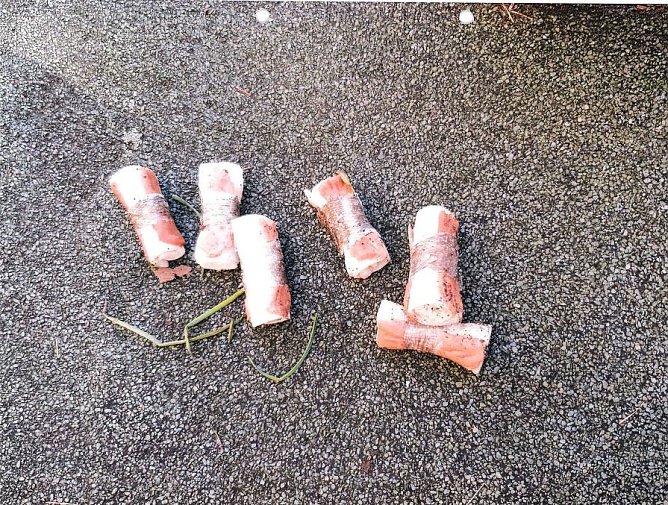 Gefundene Giftk&ouml;der (Foto: Landespolizeiinspektion Nordhausen)