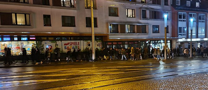 Montagsspaziergang in Nordhausen (Foto: nnz)