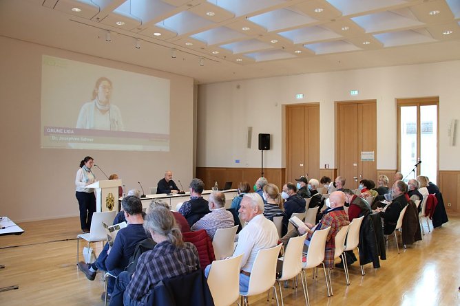 Tagung im Nordhäuser Ratssaal gestern (Foto: agl) Tagung im Nordhäuser Ratssaal gestern (Foto: agl)