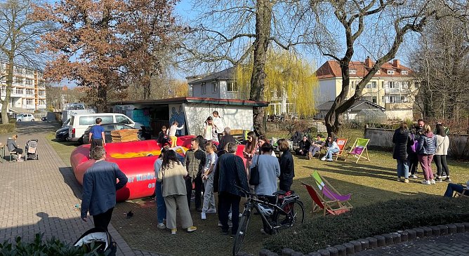 Begegnungscaf&eacute; im Jugendklubhaus (Foto: Hauke Meinhold)