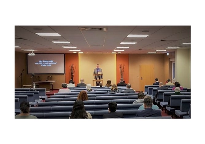 Pr&auml;senzgottesdienst am 1. April im K&ouml;nigreichsaal in Nordhausen (Foto: A.Koch)